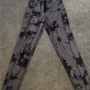 Black and Gray Leggings